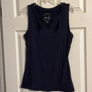 INC top dark blue